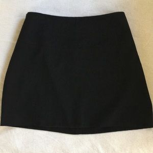 black miniskirt